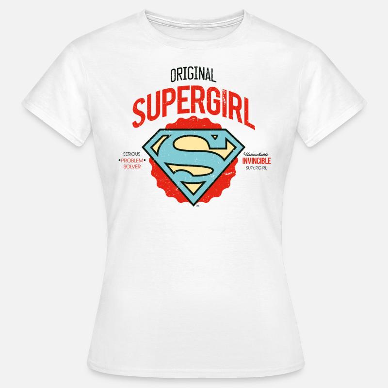 DC Comics Logo Problem Solver - Frauen T-Shirt - Weiß