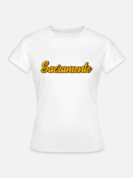Sacramento California - Frauen T-Shirt - Weiß