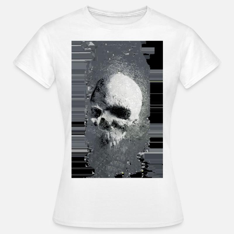 skull bug - T-shirt Femme - blanc