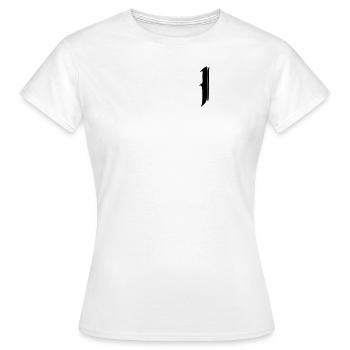 I - T-shirt Femme - blanc - Devant - AI Model Female 172 dark (172cm)