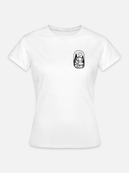 Survival - Rucksack - Frauen T-Shirt - Weiß