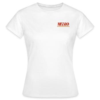 Nitro - T-shirt Femme - blanc - Devant - AI Model Female 172 dark (172cm)
