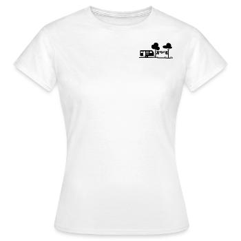5 Paar Socken Camping Design - Frauen T-Shirt - Weiß - Vorne - AI Model Female 172 dark (172cm)