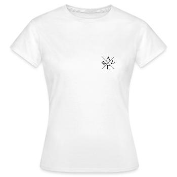 RAVE - Frauen T-Shirt - Weiß - Vorne - AI Model Female 172 dark (172cm)
