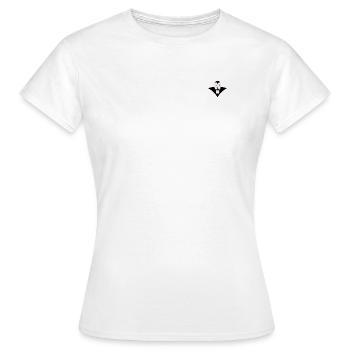Tête du comte Dracula d'Halloween - T-shirt Femme - blanc - Devant - AI Model Female 172 dark (172cm)