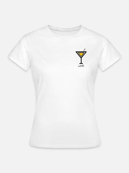 Cocktail - Frauen T-Shirt - Weiß