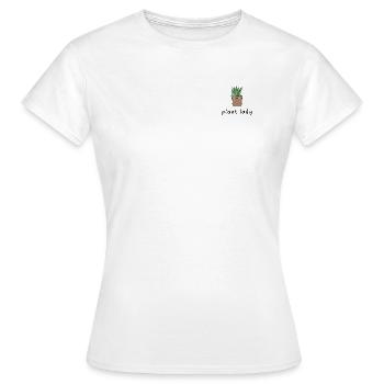 Plant Lady. - Women's T-Shirt - white - Front - AI Model Female 172 dark (172cm)