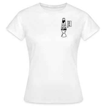 Laberlampe - T-shirt Femme - blanc - Devant - AI Model Female 172 dark (172cm)