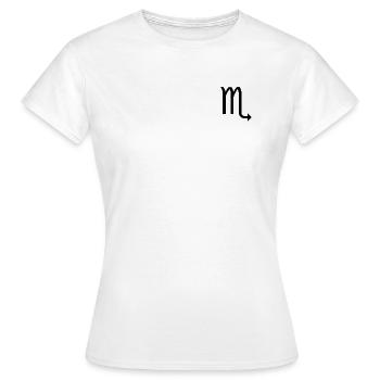 Scorpion - T-shirt Femme - blanc - Devant - AI Model Female 172 dark (172cm)
