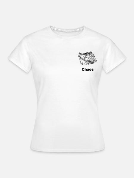 chaos - Frauen T-Shirt - Weiß