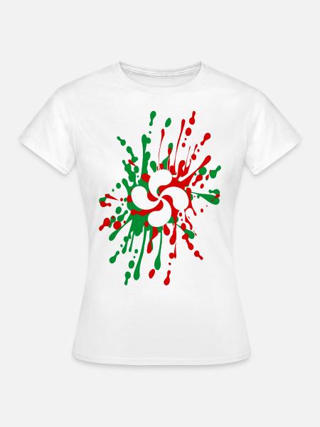 croix basque 05 - Women's T-Shirt - white