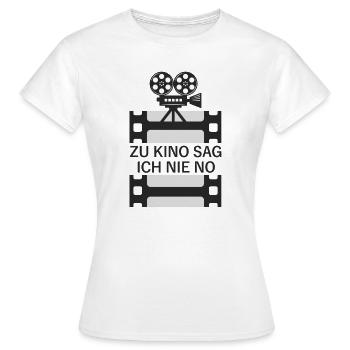Kino - Frauen T-Shirt - Weiß - Vorne - AI Model Female 172 dark (172cm)