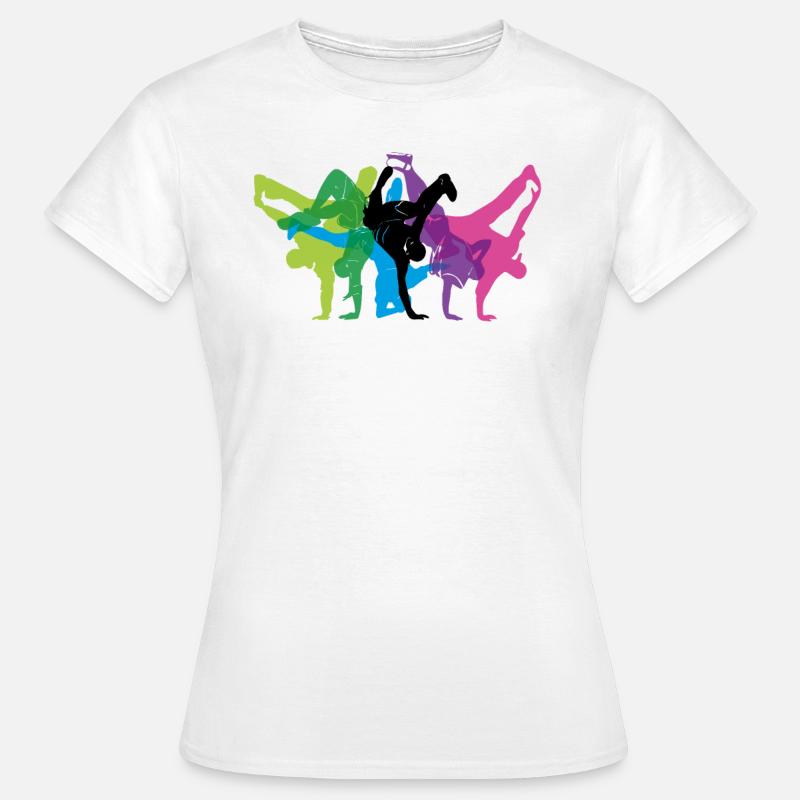 BREAKDANCE - Women's T-Shirt - white