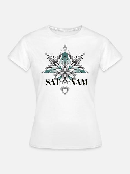 Sat Nam - T-shirt Femme - blanc