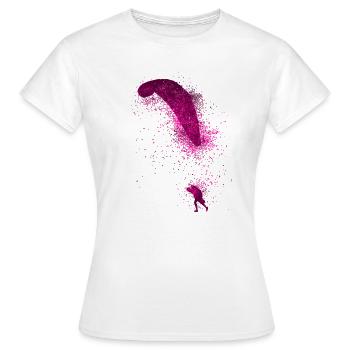 Parapente Start Spritzer - T-shirt Femme - blanc - Devant - AI Model Female 172 dark (172cm)
