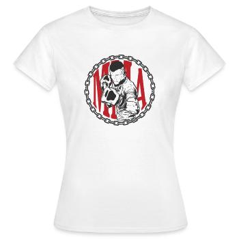 MMA Kampfsport Arts martiaux mixtes - T-shirt Femme - blanc - Devant - AI Model Female 172 dark (172cm)