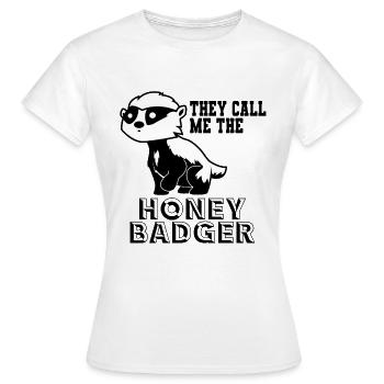ratel - T-shirt Femme - blanc - Devant - AI Model Female 172 dark (172cm)