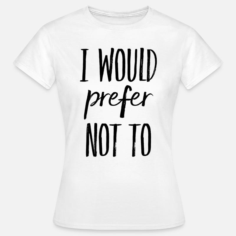 No thanks - Women's T-Shirt - white
