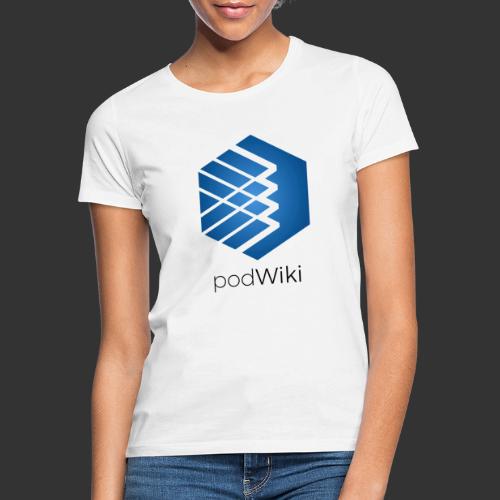 podWiki logo texte png - T-shirt Femme