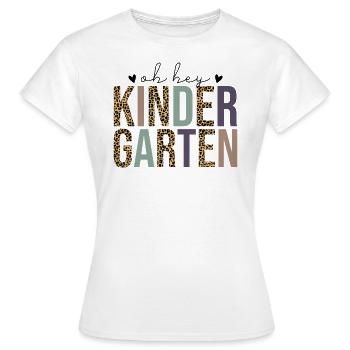 Oh Hey L'école Maternelle - T-shirt Femme - blanc - Devant - AI Model Female 172 dark (172cm)