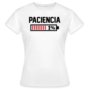 Je N'ai Pas De Patience - T-shirt Femme - blanc - Devant - AI Model Female 172 dark (172cm)