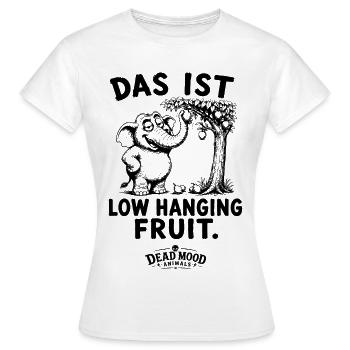 Business Buzzword Humor | Sarkasmus Geschenk Büro - Frauen T-Shirt - Weiß - Vorne - AI Model Female 172 dark (172cm)