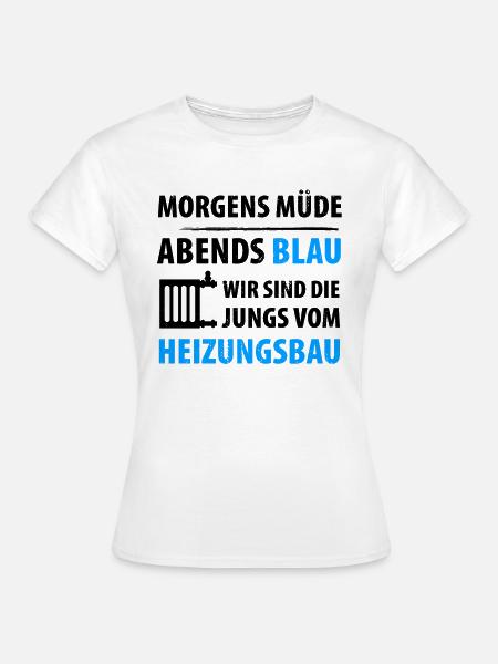 Klempner - Frauen T-Shirt - Weiß