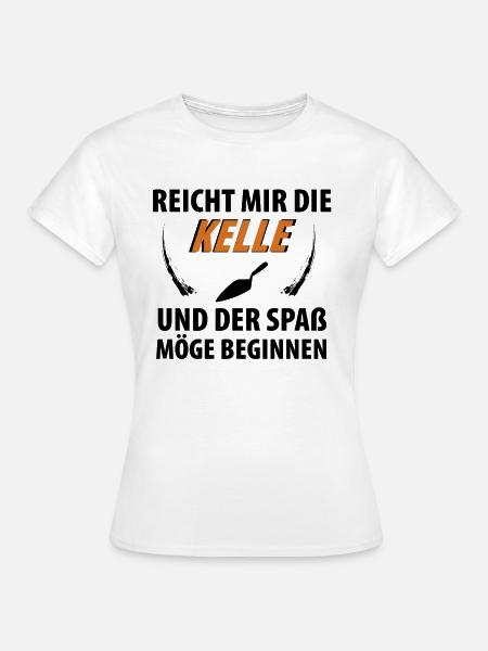 Maurer - Frauen T-Shirt - Weiß