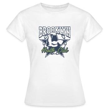 Paroles cool - T-shirt Femme - blanc - Devant - AI Model Female 172 dark (172cm)