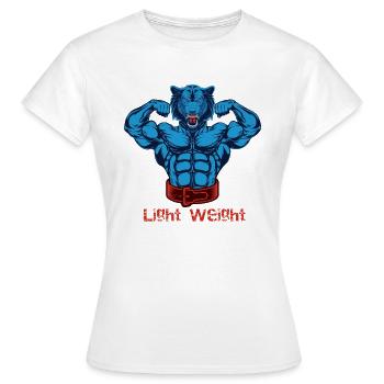 Ronnie Wolf - Women's T-Shirt - white - Front - AI Model Female 172 dark (172cm)