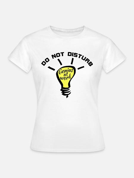 Nicht stören - Frauen T-Shirt - Weiß