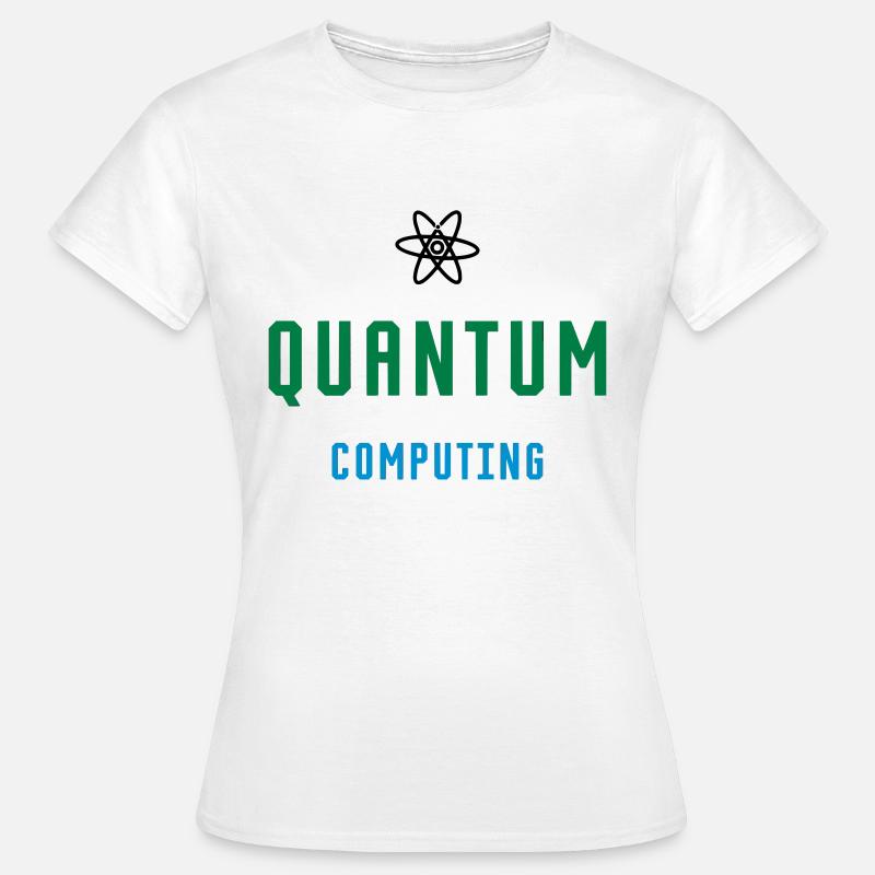 QUANTUM COMPUTING - qBIT - Frauen T-Shirt - Weiß