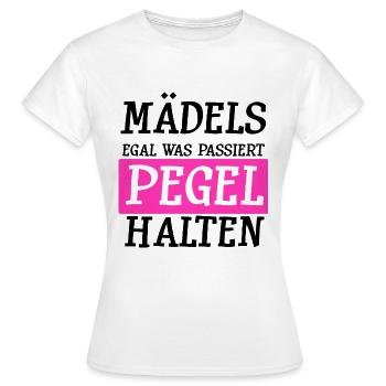 Majorque Malle Party Crew Boire Suff Alcool - T-shirt Femme - blanc - Devant - AI Model Female 172 dark (172cm)