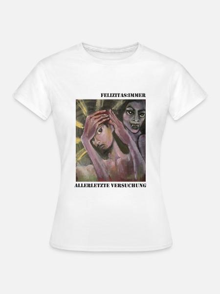 allerletzteversuchung 2 - Frauen T-Shirt - Weiß