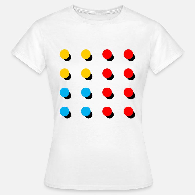 Points créatifs - T-shirt Femme - blanc
