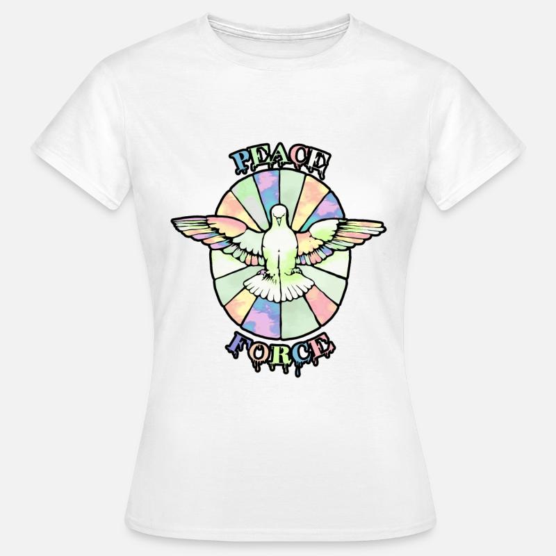 PeaceForce - Women's T-Shirt - white