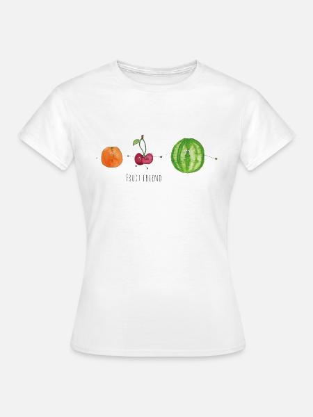 Fruit Friend - Frauen T-Shirt - Weiß