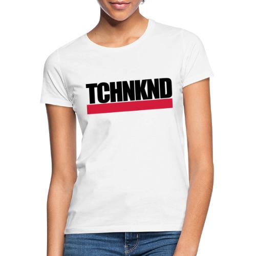 TCHNKND Technokind MNML Schriftzug - Frauen T-Shirt