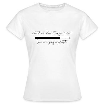 Kritik zur Kenntnis genommen - Frauen T-Shirt - Weiß - Vorne - AI Model Female 172 dark (172cm)