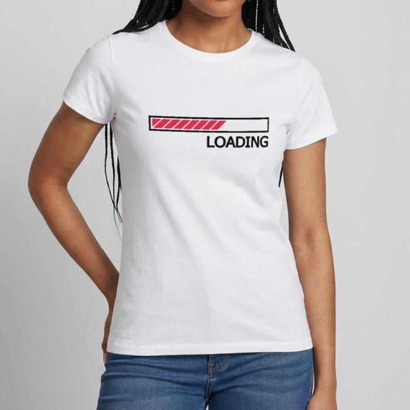 Loading loading bar Loading Bar Women's T-Shirt