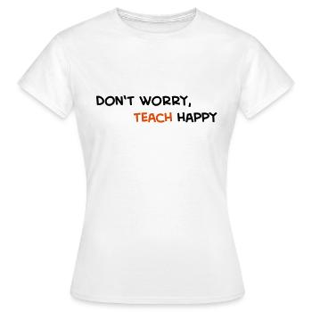 Lehrer - Frauen T-Shirt - Weiß - Vorne - AI Model Female 172 dark (172cm)