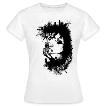 Caves - Women's T-Shirt - white - Front - AI Model Female 172 dark (172cm)