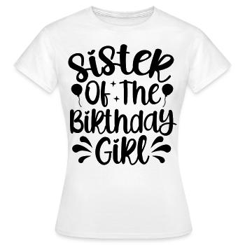 Birthday Queen 4 Happy Birthday - Women's T-Shirt - white - Front - AI Model Female 172 dark (172cm)