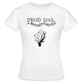 Druid Soul - Frauen T-Shirt - Weiß - Vorne - AI Model Female 172 dark (172cm)