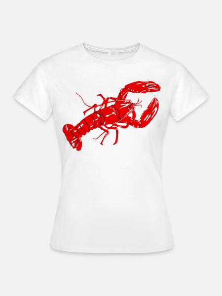 LobsterWhiteTee - Women's T-Shirt - white