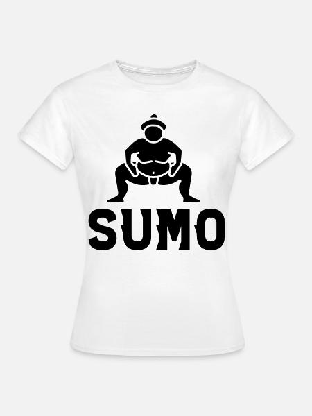 Sumo - Frauen T-Shirt - Weiß