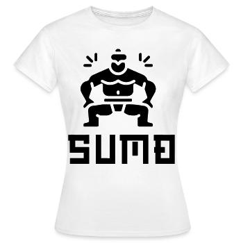 Sumo - Women's T-Shirt - white - Front - AI Model Female 172 dark (172cm)