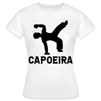 Capoeira - Frauen T-Shirt - Weiß - Vorne - AI Model Female 172 dark (172cm)