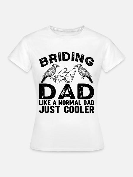 Vogelbeobachter Vogelbeobachtung Ornithologe - Frauen T-Shirt - Weiß