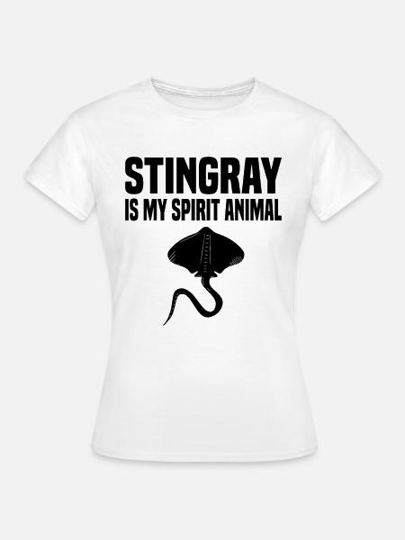 Stachelrochen Mantarochen Ozean - Frauen T-Shirt - Weiß